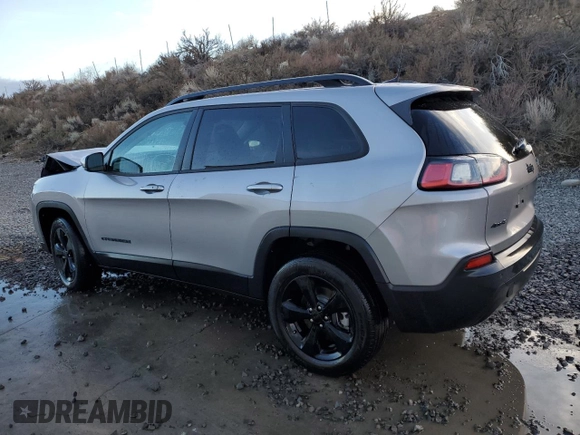 2020 Jeep Cherokee Latitude Plus with VIN 1C4PJMLB1LD560252, listed as a Copart auction lot 87490394 with 7,634 mi miles and Salvage Title. Bid and sale history available at DreamBid. Image 2.