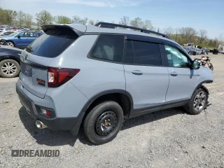 2023 Honda Passport TrailSport with VIN 5FNYF8H65PB040191, listed as a Copart auction lot 54735295 with Not provided miles and Salvage title. Bid and sale history available at DreamBid. Image 3.