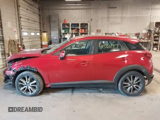 2017 Mazda CX-3 Touring with VIN JM1DKFC73H0175023, listed as a IAAI auction lot 41561287 with 110,669 mi miles. Bid and sale history available at carsss.com. Image 15.