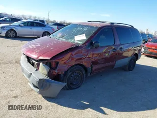 2002 Toyota Sienna CE with VIN 4T3ZF19C52U463405, listed as a IAAI auction lot 41658109 with 138,726 mi miles. Bid and sale history available at carsss.com. Image 2.