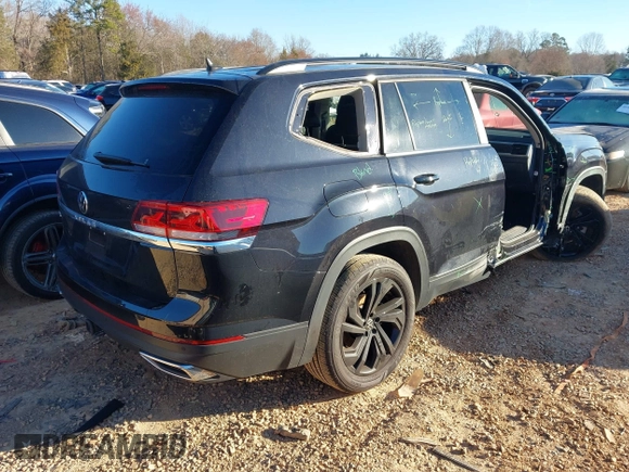 2023 Volkswagen Atlas SE with VIN 1V2JR2CA1PC532665, listed as a IAAI auction lot 41698530 with 40,862 mi miles and . Bid and sale history available at DreamBid. Image 4.
