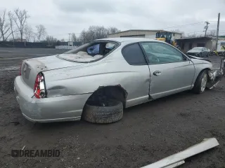 2007 Chevrolet Monte Carlo LT with VIN 2G1WK15K479177356, listed as a Copart auction lot 52896935 with 200,304 mi miles and Salvage title. Bid and sale history available at DreamBid. Image 3.