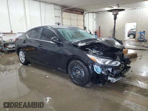 2023 Nissan Sentra S with VIN 3N1AB8BV0PY264344, listed as a Copart auction lot 46303245 with 54,959 mi miles and Salvage Title. Bid and sale history available at DreamBid. Image 4.