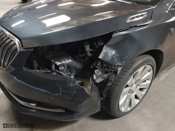 2014 Buick LaCrosse Premium I with VIN 1G4GE5G35EF146200, listed as a IAAI auction lot 42044875 with 78,037 mi miles. Bid and sale history available at carsss.com. Image 6.