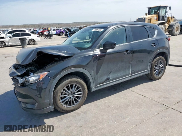 2021 Mazda CX-5 Touring with VIN JM3KFBCM3M0343447, listed as a Copart auction lot 49587305 with 99,633 mi miles and Salvage Title. Bid and sale history available at carsss.com. Image 1.