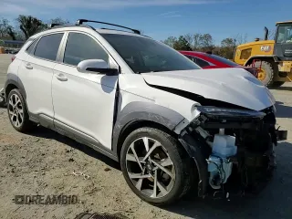 2023 Hyundai Kona Limited with VIN KM8K53A35PU007979, listed as a Copart auction lot 81557734 with 36,002 mi miles and Salvage Title. Bid and sale history available at carsss.com. Image 12.