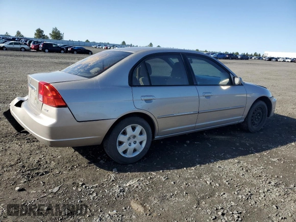 2002 Honda Civic EX with VIN 1HGES25712L014218, listed as a Copart auction lot 52325265 with 206,919 mi miles and Salvage Title. Bid and sale history available at DreamBid. Image 3.