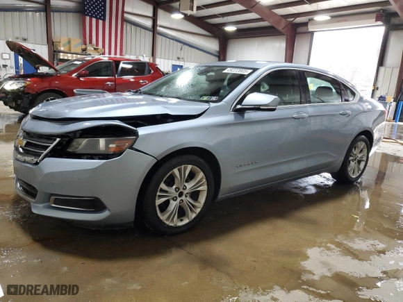 2014 Chevrolet Impala LT with VIN 1G1125S30EU129657, listed as a Copart auction lot 49222005 with 141,832 mi miles and Salvage Title. Bid and sale history available at carsss.com. Image 1.