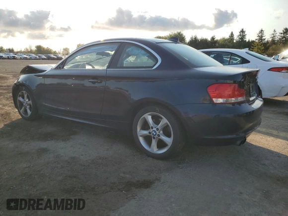 2009 BMW 1 Series 128i with VIN WBAUP73569VK76113, listed as a Copart auction lot 73601344 with Not Provided miles and Salvage Title. Bid and sale history available at carsss.com. Image 2.