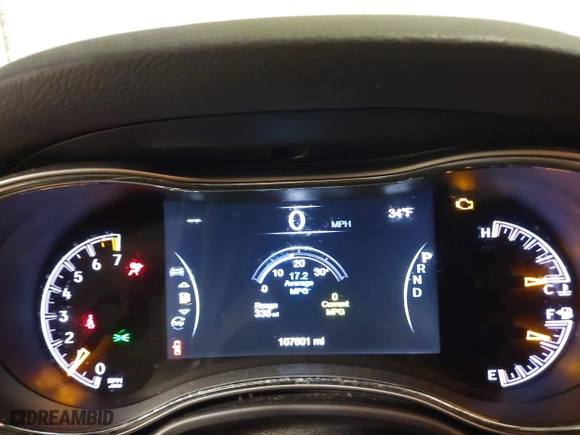 2018 Jeep Grand Cherokee Laredo E with VIN 1C4RJFAG0JC105804, listed as a IAAI auction lot 41587036 with 107,601 mi miles. Bid and sale history available at carsss.com. Image 7.