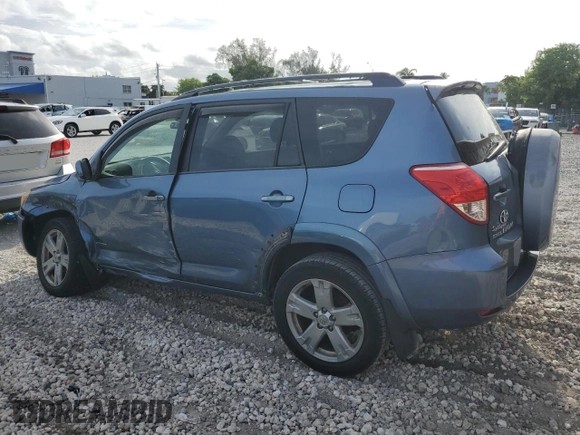 2007 Toyota RAV4 Sport with VIN JTMBD32V975078684, listed as a Copart auction lot 60661875 with 186,379 mi miles and Salvage title. Bid and sale history available at DreamBid. Image 2.
