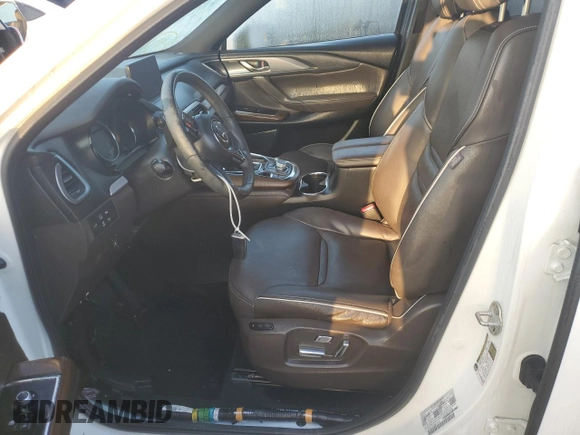 2020 Mazda CX-9 Signature with VIN JM3TCBEY1L0424622, listed as a Copart auction lot 73960174 with Not Provided miles and Non Repairable. Bid and sale history available at carsss.com. Image 7.