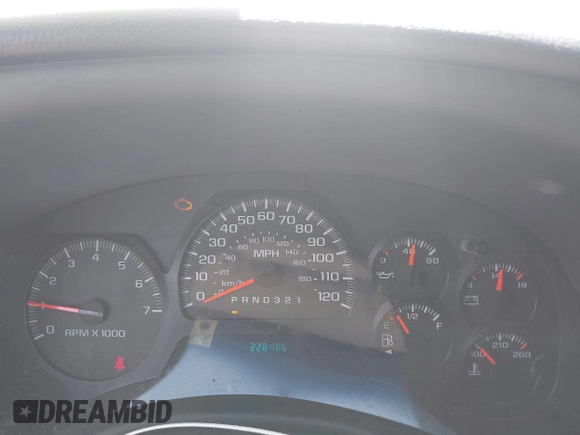 2006 Chevrolet TrailBlazer LS with VIN 1GNDT13S562346030, listed as a IAAI auction lot 41915887 with 228,486 mi miles and . Bid and sale history available at DreamBid. Image 7.