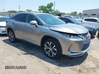 2021 Lexus RX 350 with VIN 2T2HZMAA6MC196394, listed as a IAAI auction lot 42433245 with 52,404 mi miles and . Bid and sale history available at DreamBid. Image 1.