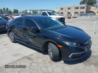 2020 Honda Civic LX with VIN 19XFC2F66LE213975, listed as a IAAI auction lot 42398098 with 69,902 mi miles and . Bid and sale history available at DreamBid. Image 6.