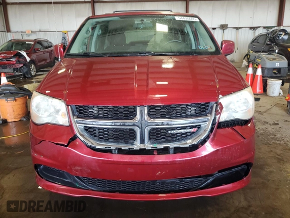 2014 Dodge Grand Caravan SXT with VIN 2C4RDGCG6ER122145, listed as a Copart auction lot 54435605 with 156,196 mi miles and Salvage Title. Bid and sale history available at DreamBid. Image 5.