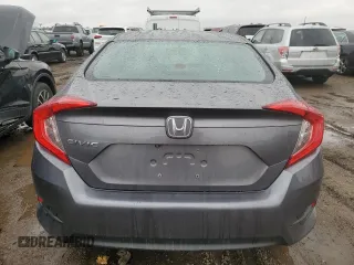 2018 Honda Civic LX with VIN 19XFC2F50JE025120, listed as a Copart auction lot 49809875 with 123,103 mi miles and Salvage Title. Bid and sale history available at carsss.com. Image 6.