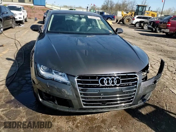 2013 Audi A7 Premium Plus with VIN WAUYGAFC3DN113081, listed as a Copart auction lot 53844345 with 99,046 mi miles and Clean title. Bid and sale history available at DreamBid. Image 14.