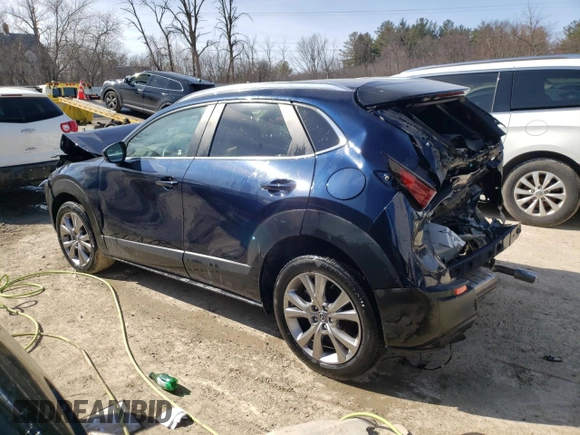 2023 Mazda CX-30 S Carbon Edition with VIN 3MVDMBCMXPM539683, listed as a Copart auction lot 48186175 with 22,750 mi miles and Non repairable. Bid and sale history available at DreamBid. Image 2.