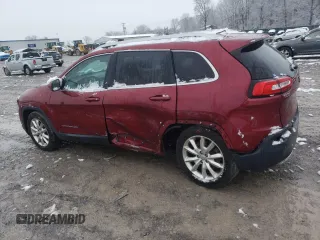 2017 Jeep Cherokee Limited with VIN 1C4PJLDS8HW549463, listed as a Copart auction lot 45791105 with 74,662 mi miles and Salvage Title. Bid and sale history available at carsss.com. Image 2.