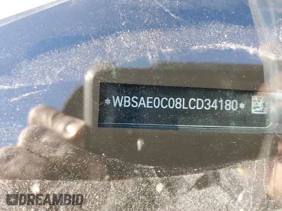 2020 BMW M8 z VIN WBSAE0C08LCD34180, wystawiony jako Copart lot #59950634 z przebiegiem 24 898 mil mil oraz Szkoda całkowita • Salvage title. Historia ofert i sprzedaży dostępna na DreamBid. Obrazek 15.