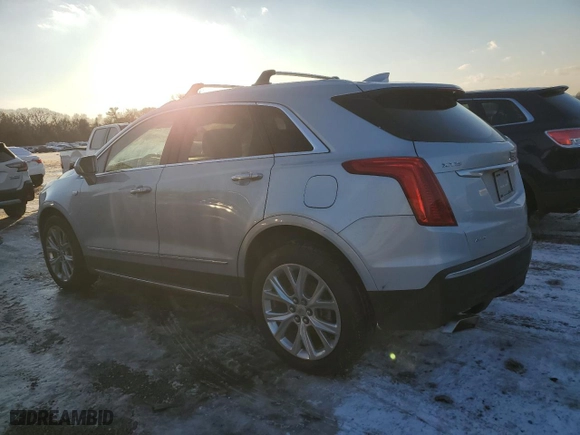 2018 Cadillac XT5 Luxury AWD with VIN 1GYKNDRS1JZ169571, listed as a Copart auction lot 45510825 with 91,220 mi miles and Salvage Title. Bid and sale history available at carsss.com. Image 2.