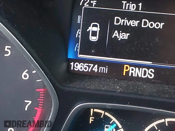 2017 Ford Escape S with VIN 1FMCU0F74HUC10414, listed as a IAAI auction lot 40830488 with 196,574 mi miles. Bid and sale history available at carsss.com. Image 15.