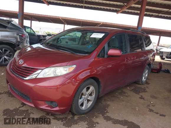 2017 Toyota Sienna LE Auto Access Seat с VIN 5TDKZ3DCXHS819305, выставлен на аукционе IAAI как лот 42284317 с пробегом 120 595 миль миль и . История ставок и продаж доступна на DreamBid. Изображение 2.