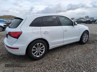 2013 Audi Q5 Premium with VIN WA1CFAFP8DA075903, listed as a Copart auction lot 53667435 with 114,337 mi miles and Salvage title. Bid and sale history available at DreamBid. Image 3.