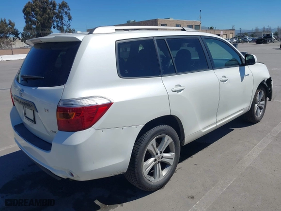 2009 Toyota Highlander Sport with VIN JTEES43AX92130764, listed as a IAAI auction lot 41862340 with 257,577 mi miles. Bid and sale history available at carsss.com. Image 4.