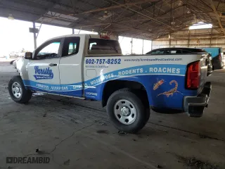2018 Chevrolet Colorado 2WD Work Truck with VIN 1GCHSBEN6J1135945, listed as a Copart auction lot 83380684 with 153,644 mi miles and Salvage Title. Bid and sale history available at carsss.com. Image 2.