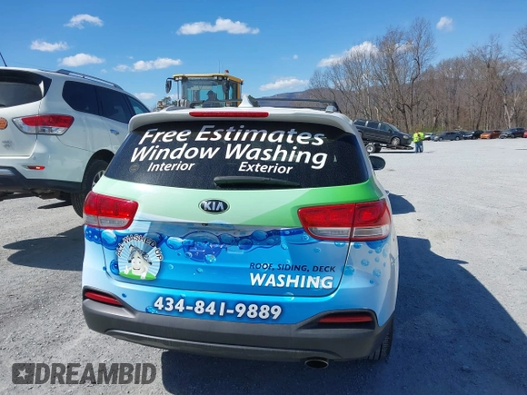 2016 Kia Sorento LX with VIN 5XYPG4A3XGG031027, listed as a IAAI auction lot 41890786 with 222,258 mi miles. Bid and sale history available at carsss.com. Image 16.