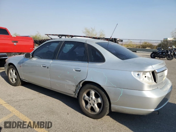 2003 Saturn LS z VIN 1G8JU54F13Y552725, wystawiony jako Copart lot #50244805 z przebiegiem 131 259 mil mil oraz Szkoda całkowita • Salvage title. Historia ofert i sprzedaży dostępna na DreamBid. Obrazek 2.