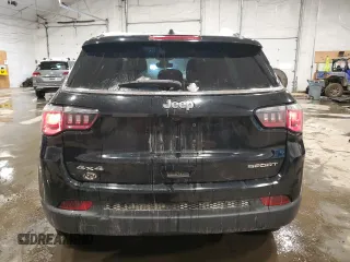 2019 Jeep Compass Sport с VIN 3C4NJDAB2KT598592, выставлен на аукционе Copart как лот 43774385 с пробегом 85 841 миль миль и Списание • Salvage title. История ставок и продаж доступна на DreamBid. Изображение 6.