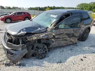 2018 Jeep Grand Cherokee Laredo E with VIN 1C4RJEAG4JC145023, listed as a Copart auction lot 59001735 with 127,627 mi miles and Salvage title. Bid and sale history available at DreamBid. Image 1.