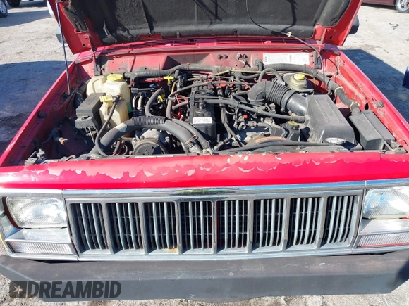 1996 Jeep Cherokee SE with VIN 1J4FT28S0TL225891, listed as a IAAI auction lot 41411705 with 233,983 mi miles and . Bid and sale history available at DreamBid. Image 6.