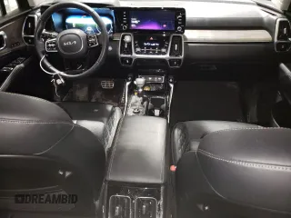 2023 Kia Sorento X-Line SX Prestige with VIN 5XYRKDLF8PG224341, listed as a Copart auction lot 44988145 with 16,400 mi miles and Salvage Title. Bid and sale history available at DreamBid. Image 8.