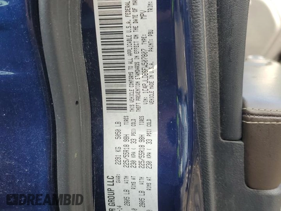 2015 Jeep Cherokee Limited with VIN 1C4PJLDB6FW507807, listed as a Copart auction lot 44366245 with 117,453 mi miles and Salvage Title. Bid and sale history available at DreamBid. Image 13.