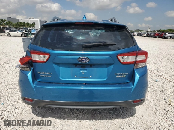 2017 Subaru Impreza Premium with VIN 4S3GTAD65H3703808, listed as a Copart auction lot 57396095 with 68,960 mi miles and Salvage title. Bid and sale history available at DreamBid. Image 6.