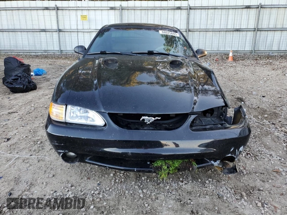 1997 Ford Mustang Cobra with VIN 1FALP47VXVF193303, listed as a Copart auction lot 88025845 with 114,841 mi miles and Salvage Title. Bid and sale history available at carsss.com. Image 5.