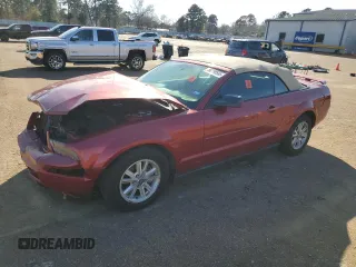 2006 Ford Mustang Standard with VIN 1ZVFT84N665166196, listed as a Copart auction lot 88298585 with 145,248 mi miles and Salvage Title. Bid and sale history available at carsss.com. Image 1.