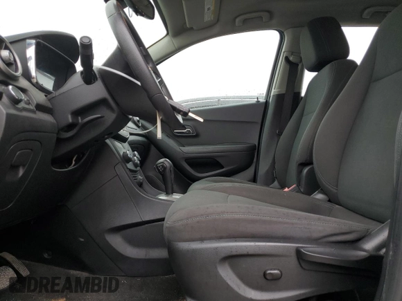 2015 Chevrolet Trax LS with VIN KL7CJKSB9FB247841, listed as a Copart auction lot 71602034 with 124,350 mi miles and Salvage Title. Bid and sale history available at carsss.com. Image 7.
