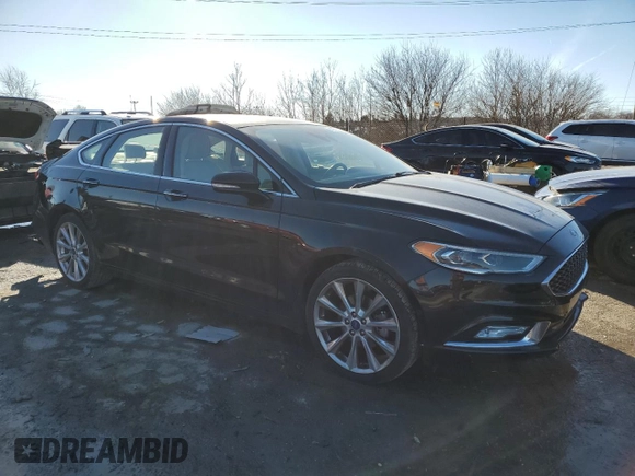 2017 Ford Fusion Titanium with VIN 3FA6P0K98HR282911, listed as a Copart auction lot 42325805 with 63,997 mi miles and Non repairable. Bid and sale history available at DreamBid. Image 4.