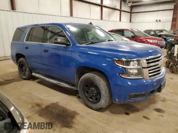 2020 Chevrolet Tahoe Commercial z VIN 1GNSKDEC4LR246232, wystawiony jako Copart lot #44214665 z przebiegiem 165 033 mil mil oraz Czysty tytuł • Clean title. Historia ofert i sprzedaży dostępna na DreamBid. Obrazek 4.