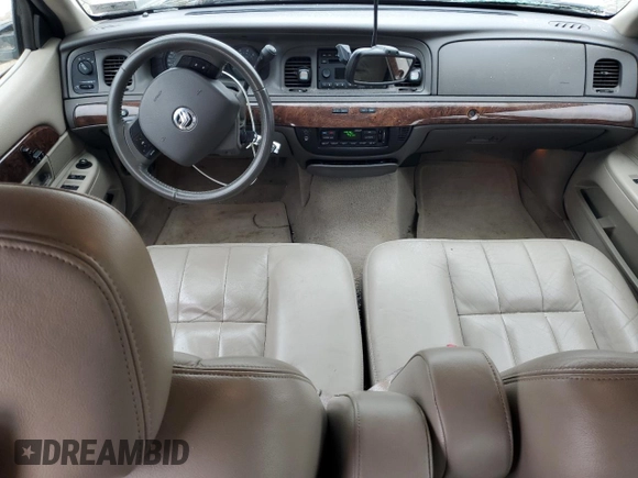 2010 Mercury Grand Marquis LS z VIN 2MEBM7FV2AX606751, wystawiony jako Copart lot #52798295 z przebiegiem 100 616 mil mil oraz Szkody całkowita. Historia ofert i sprzedaży dostępna na DreamBid. Obrazek 8.