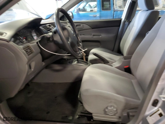 2006 Mitsubishi Lancer ES with VIN JA3AJ26E46U068219, listed as a Copart auction lot 89313665 with 63,616 mi miles and Salvage Title. Bid and sale history available at carsss.com. Image 7.