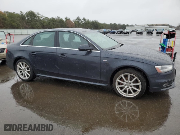 2014 Audi A4 Premium Plus with VIN WAUFFAFL1EN032429, listed as a Copart auction lot 88623815 with 109,098 mi miles and Non Repairable. Bid and sale history available at carsss.com. Image 4.