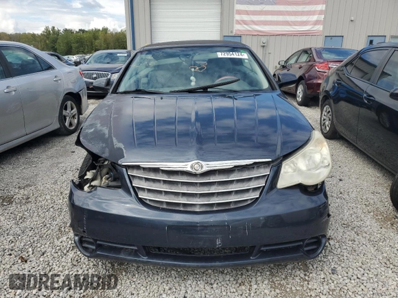 2008 Chrysler Sebring Touring with VIN 1C3LC55RX8N624562, listed as a Copart auction lot 72954124 with 118,988 mi miles and Salvage Title. Bid and sale history available at carsss.com. Image 5.