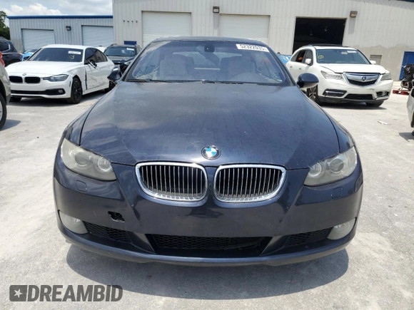 2008 BMW 3 Series 328i with VIN WBAWL13578PX20023, listed as a Copart auction lot 52322035 with 134,758 mi miles and Salvage title. Bid and sale history available at DreamBid. Image 5.