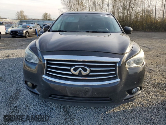 2013 Infiniti JX35 with VIN 5N1AL0MM5DC332377, listed as a Copart auction lot 77872604 with 85,979 mi miles and Clean Title. Bid and sale history available at carsss.com. Image 5.